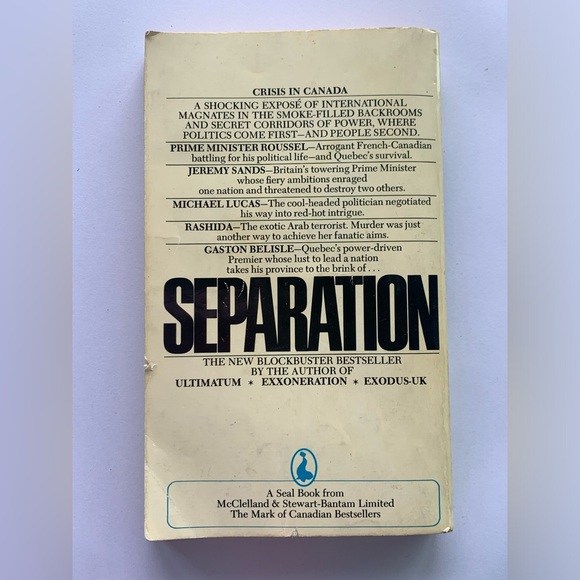 Separation by Richard Rohmer - Picture 2 of 2